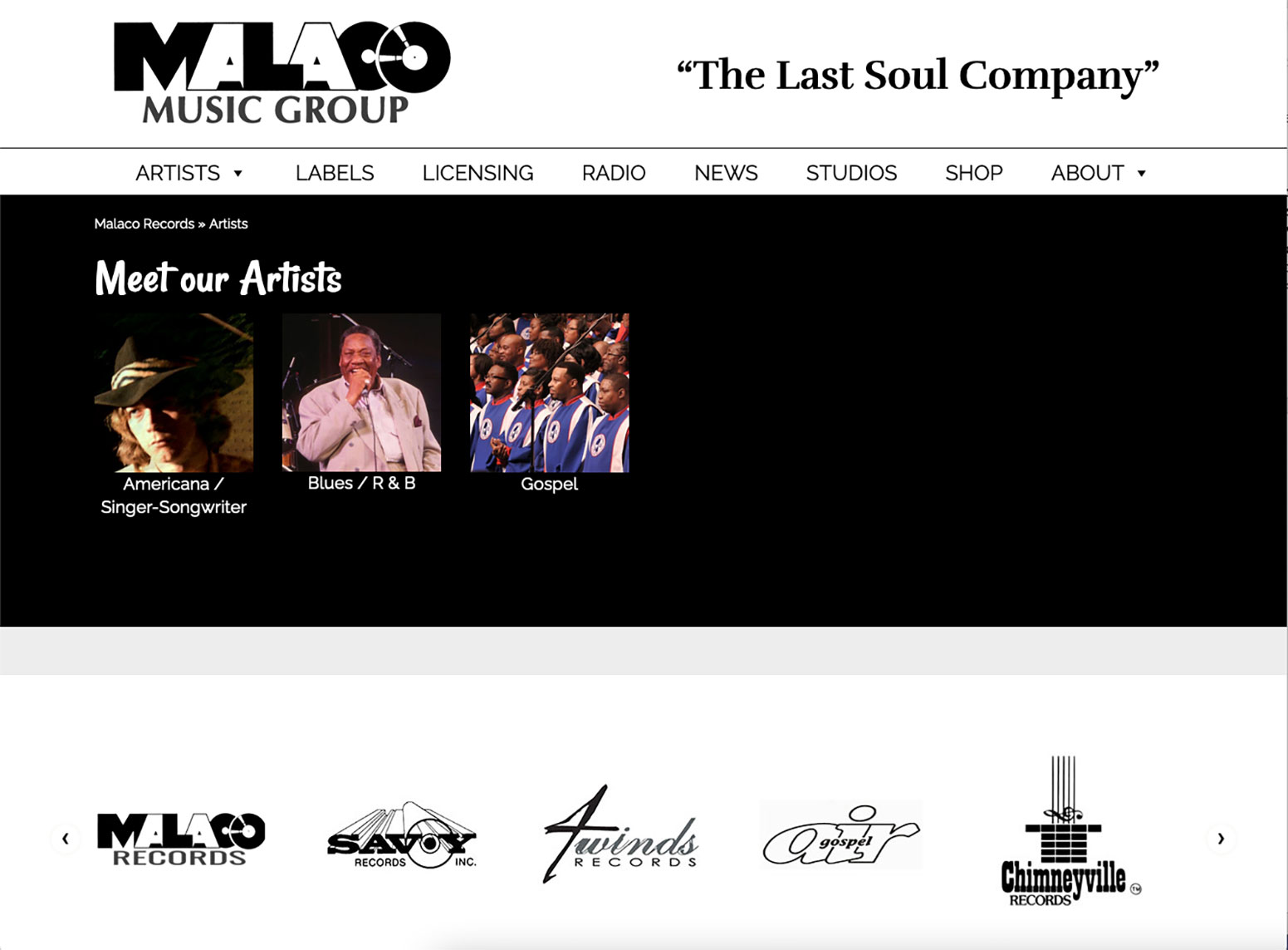 Artist Biographies, Symmetry LLC